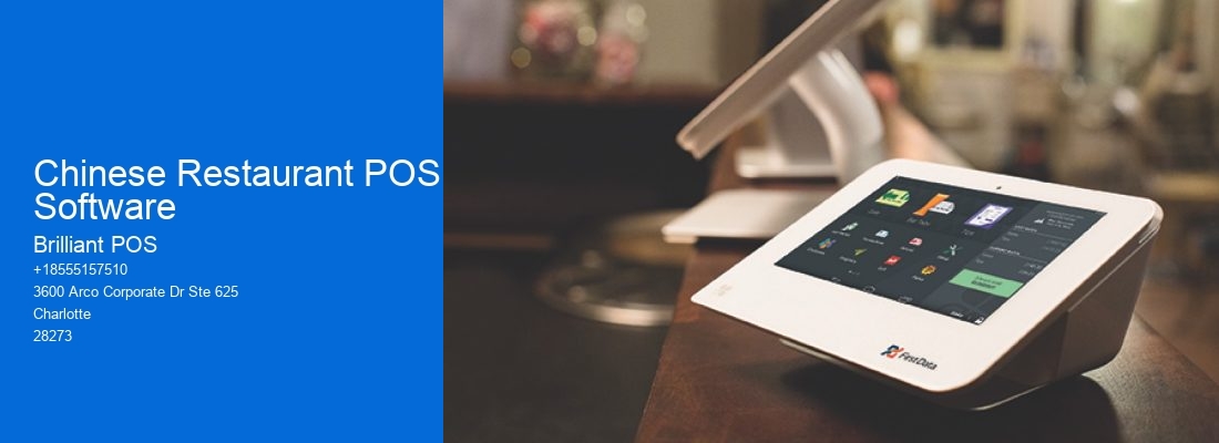 Chinese Restaurant POS Software