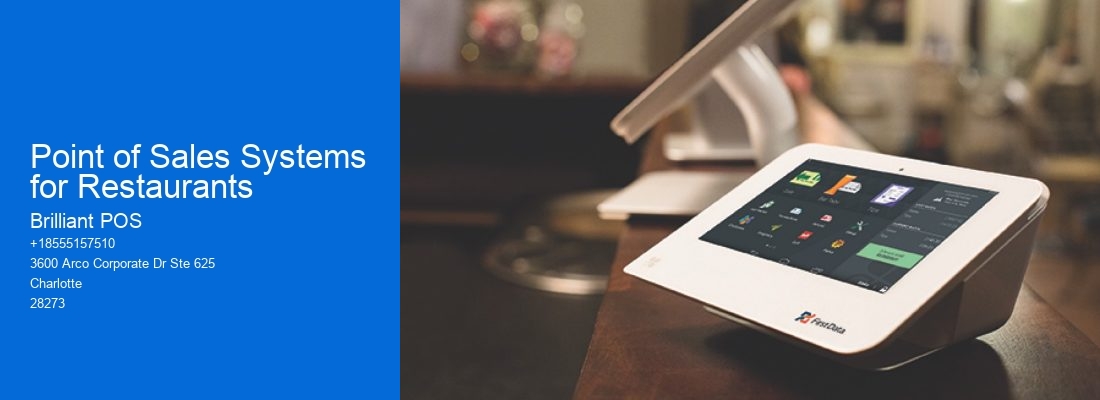 Point of Sales Systems for Restaurants